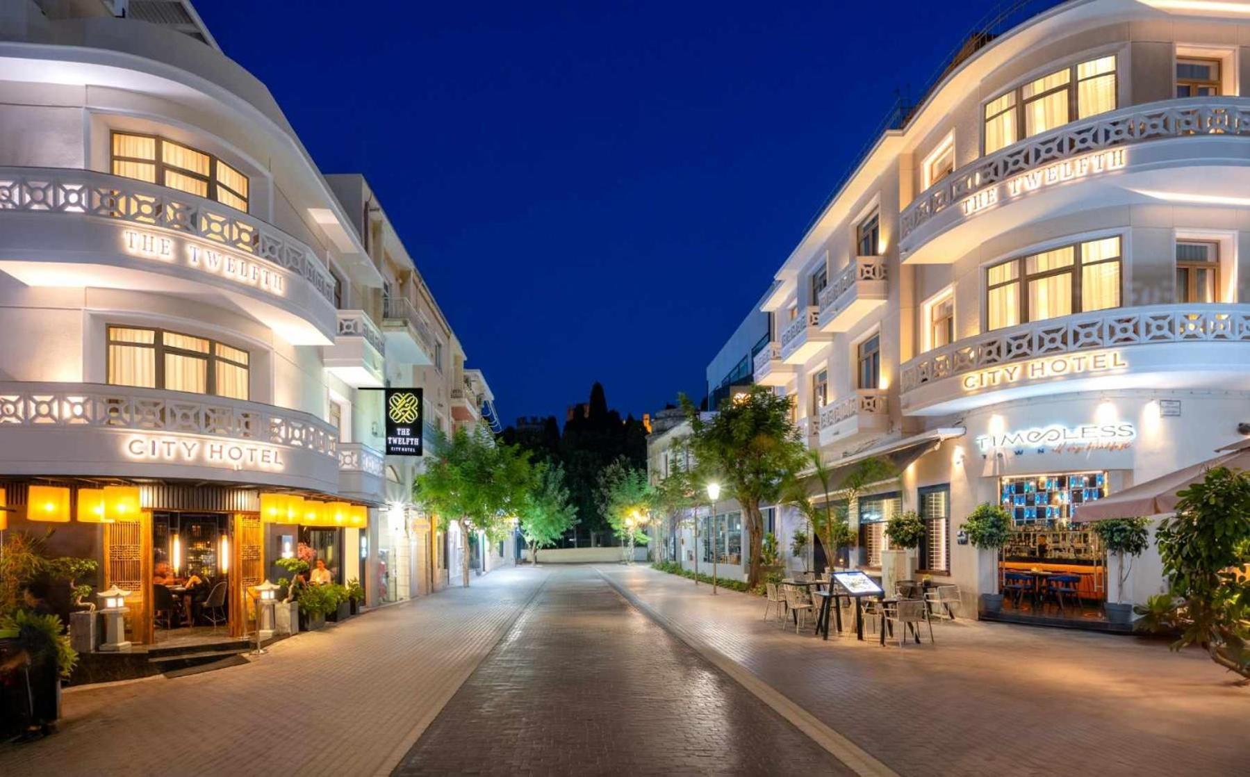 The 12Th City Hotel Rhodes City Exterior foto